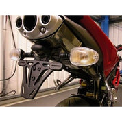 R&G Racing Black Tail Tidy License Plate Holder For 2006-2012 Triumph Daytona 675