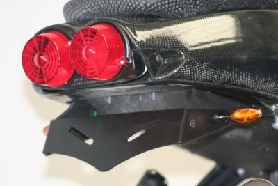 R&G Racing Black Tail Tidy License Plate Holder For 2001-2003 Aprilia RSV Mille