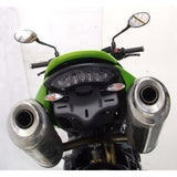 Soporte para matrícula R&G Racing Black Tail Tidy para Triumph Street Triple 675 (2007-2012)