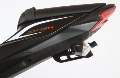 R&G Racing Black Tail Tidy License Plate Holder For 2008-2009 Kawasaki Ninja ZX10R ZX1000E