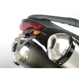 Soporte para matrícula R&G Racing Black Tail Tidy para Triumph Speed ​​Triple 2011-2012