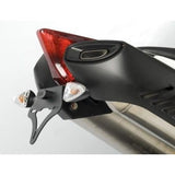 Soporte de matrícula R&G Racing Black Tail Tidy para Aprilia Dorsoduro 1200 SMV1200 (2011-2014)
