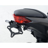 Soporte para matrícula R&G Racing Black Tail Tidy para Kawasaki Ninja 250 (2013-2017)