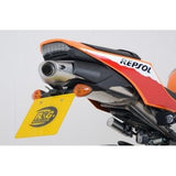 Soporte para matrícula R&G Racing Black Tail Tidy para Honda CBR600RR 2013-2016