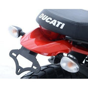 R&G Racing Black Tail Tidy License Plate Holder For 2015-2020 Ducati Scrambler Icon