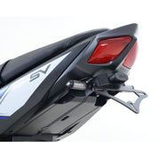 R&G Racing Black Tail Tidy License Plate Holder For 2016-2018 Suzuki SV650 Unfaired