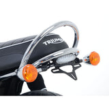 R&G Racing Black Tail Tidy License Plate Holder For 2016-2024 Triumph Bonneville T120