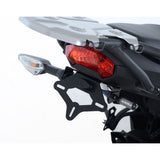 Soporte de matrícula R&G Racing Black Tail Tidy para Kawasaki Versys-X 250 (2017-2019)