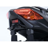 Soporte de matrícula R&G Racing Black Tail Tidy para Yamaha XMAX CZD300 (2018-2022)