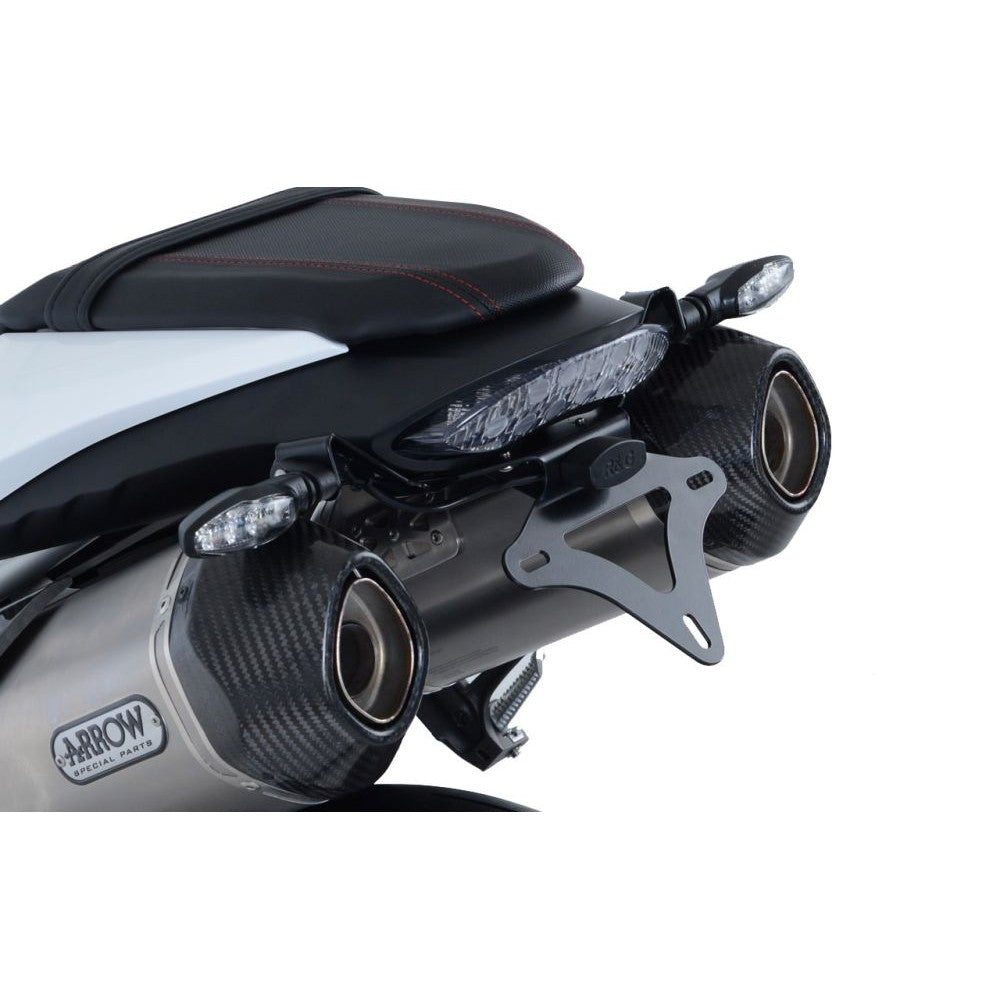 R&G Racing Black Tail Tidy License Plate Holder For 2016-2017 Triumph Speed Triple R