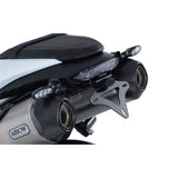 Soporte para matrícula R&G Racing Black Tail Tidy para Triumph Speed ​​Triple R 2016-2017
