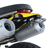 R&G Racing Black Tail Tidy License Plate Holder For 2018-2020 Ducati Scrambler 1100