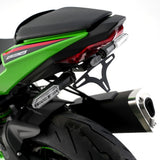 R&G Racing Black Tail Tidy License Plate Holder For 2019-2024 Kawasaki Ninja ZX6R ZX636