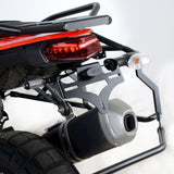R&G Racing Black Tail Tidy License Plate Holder For 2021-2022 Yamaha Tenere 700 XTZ07 Rally