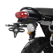 R&G Racing Black Tail Tidy License Plate Holder For 2019-2024 Triumph Scrambler 1200 XC