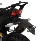 Soporte de matrícula R&G Racing Black Tail Tidy para Ducati Multistrada V4 2021-2022