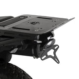 R&G Racing Black Tail Tidy License Plate Holder For 2022-2024 Kawasaki KLR650