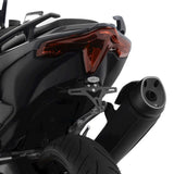 Soporte para matrícula R&G Racing Black Tail Tidy para Yamaha TMAX 560 (2022-2024)