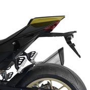 R&G Racing Black Tail Tidy License Plate Holder For 2021-2024 Aprilia RSV4 1100 Factory
