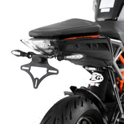 R&G Racing Black Tail Tidy License Plate Holder For 2022-2023 KTM 125 Duke