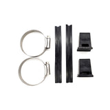 Protectores de tope de bloqueo universales negros R&G Racing de hasta 28-37 mm