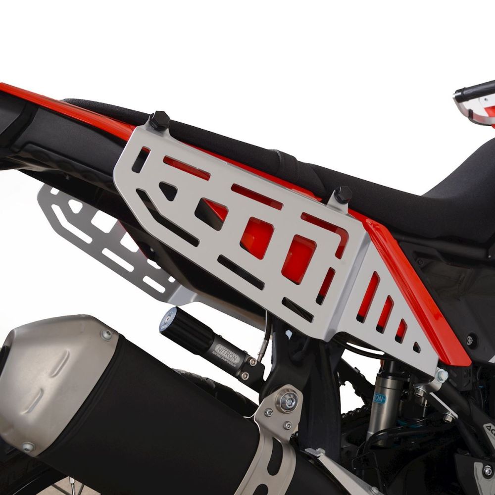 R&G Racing Black Luggage Side Rails For 2021-2022 Yamaha Tenere 700 XTZ07 Rally