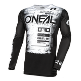 Motocross Jersey 242 O'Neal Mayhem Scarz Black / White Motocross Jersey