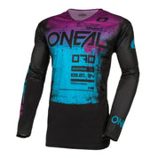 Motocross Jersey 242 O'Neal Mayhem Scarz Black / Blue Motocross Jersey