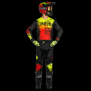 Motocross Jersey 242 O'Neal Mayhem Scarz Black / Red Motocross Jersey