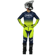 Motocross Jersey 242 O'Neal Mayhem Hexx Blue / Neon Motocross Jersey