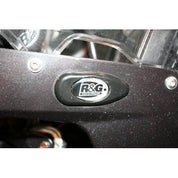 R&G Racing Black Mirror Delete Blanking Plates For 2009-2014 BMW HP4 ABS