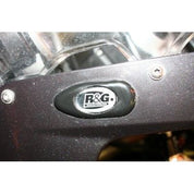 R&G Racing Black Mirror Delete Blanking Plates For 2009-2014 BMW HP4 ABS