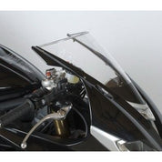 R&G Racing Black Mirror Delete Blanking Plates For 2013-2016 Triumph Daytona 675 ABS