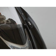 R&G Racing Black Mirror Delete Blanking Plates For 2013-2016 Triumph Daytona 675 ABS