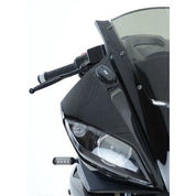 R&G Racing Black Mirror Delete Blanking Plates For 2013-2016 Hyosung GT125R