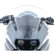R&G Racing Black Mirror Delete Blanking Plates For 2015-2020 KTM 390 RC