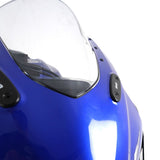 R&G Racing Black Mirror Delete Blanking Plates For 2019-2024 Yamaha YZF R3