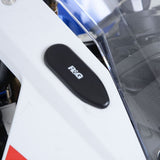 Placas ciegas R&G Racing para espejos retrovisores negros para BMW M1000RR 2021-2023