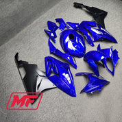 Monster Fairings Full Kit BMW S1000RR 15-16 Gloss Blue and Black + Windshield + Gas Tank Cover