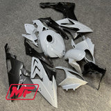 Monster Fairings Full Kit BMW S1000RR 15-16 Nardo Grey w/ Carbon Fiber Style + Windshield + Gas Tank Cover