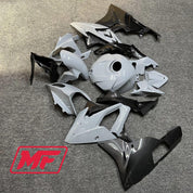 Monster Fairings Full Kit BMW S1000RR 15-16 Nardo Grey w/ Carbon Fiber Style + Windshield + Gas Tank Cover