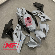 Monster Fairings Full Kit BMW S1000RR 17-18 Cement Grey and Black + Windshield + Gas Tank Cover