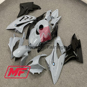 Monster Fairings Full Kit BMW S1000RR 17-18 Cement Grey and Black + Windshield + Gas Tank Cover