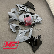 Monster Fairings Full Kit BMW S1000RR 17-18 Cement Grey and Black + Windshield + Gas Tank Cover
