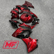 Monster Fairings Full Kit BMW S1000RR 17-18 Fire Black and Red + Windshield + Gas Tank Cover