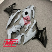Monster Fairings Full Kit BMW S1000RR 19-22 Cement Grey and Black + Windshield + Gas Tank Cover