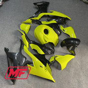 Monster Fairings Full Kit BMW S1000RR 19-22 Gloss High Viz Yellow w/ Carbon Fiber Style + Windshield + Gas Tank Cover
