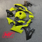 Monster Fairings Full Kit BMW S1000RR 19-22 Gloss High Viz Yellow w/ Carbon Fiber Style + Windshield + Gas Tank Cover
