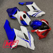 Monster Fairings Full Kit Honda CBR1000RR 04-05 HRC Red and White + Windshield + Gas Tank Cover