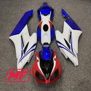 Monster Fairings Full Kit Honda CBR1000RR 04-05 HRC Red and White + Windshield + Gas Tank Cover